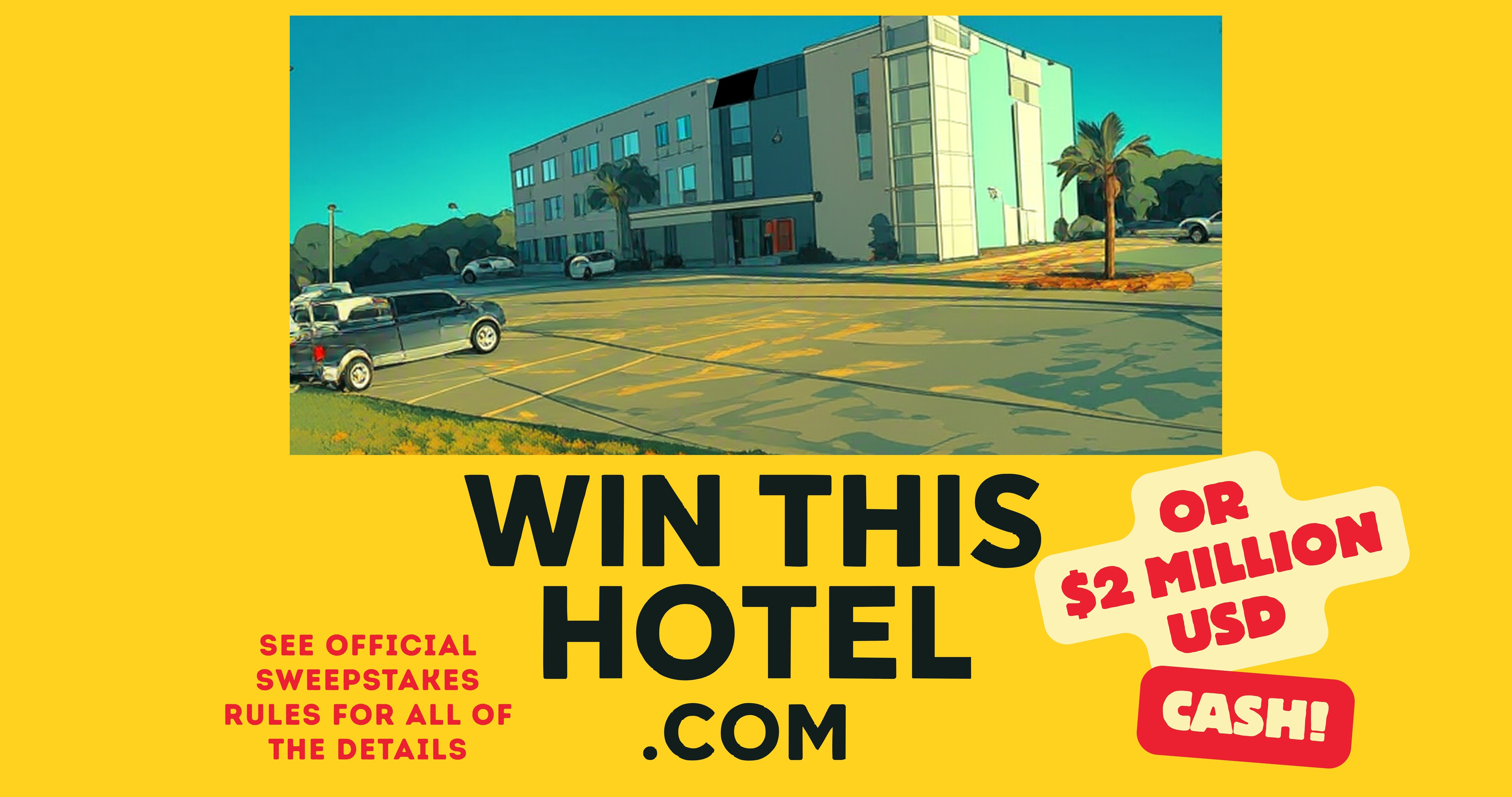 Win a Texas Hotel or $2 Million Cash in New Worldwide Sweepstakes on Raffall.com