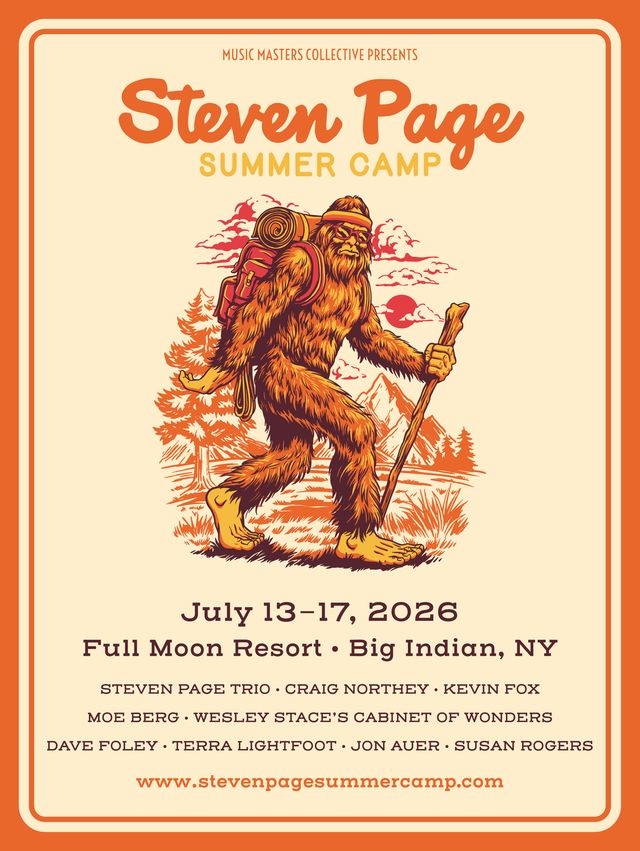 Music Masters Collective Presents Steven Page Summer Camp July 2026 at Full Moon Resort